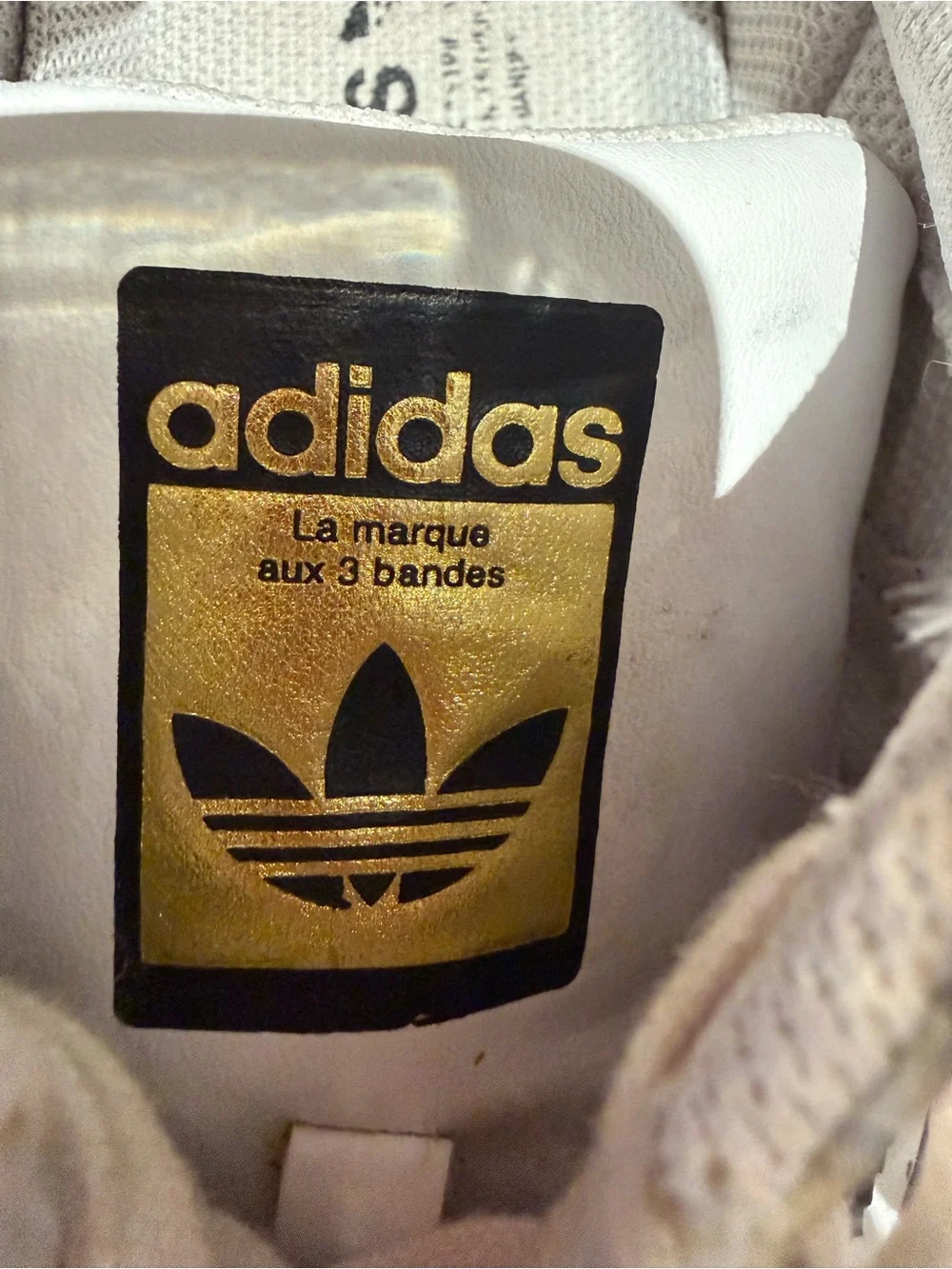 adidas Superstar Leather Sneakers in White Black men’s 8 EUC